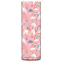 JSTEL Unicorn Rainbow Flower Vase Decorative Floreros for Home Decor Bedroom Living Room Office Table Shelf Bathroom