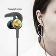 thumbnail image 4 of SHARE SUNSHINE Wired Headphones In-Ear Stereo Metal Earbuds(Gold), 4 of 5