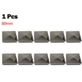 thumbnail image 1 of Mosiee 1 Pce Capuchon Carré en Acier Inoxydable à Acier Galvanisé Forme Pyramide Décoration de Colonne de Jardin Maison, 1 of 9