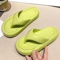 thumbnail image 5 of Unisex Flip Flops Thong Style Casual Shoes with Thick Cushioned Sole Non Slip Comfortable Lightweight Sandals for Indoor Home Use, 5 of 8