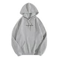 thumbnail image 5 of Wamejoo You Are Enough Hoodie Sweatshirt, Dear Person Behind Me Hoodie, Super Soft Plain Hoodie with Pocket Unisex (Grey, XL), 5 of 5