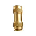 thumbnail image 4 of DOT Union Connector Brass Push-to-Connect Air Brake Fittings 5/8" Tube OD, Air Brake Line Quick Connect Fittings Connector for Trucks, Trailers, SAE J1131 & J844 Compliant, (2 Pcs), 4 of 5