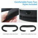 thumbnail image 3 of Pack de 2 almohadillas faciales para Oculus Quest 2 Hanpusen, antivaho y resistentes al sudor, 3 of 7