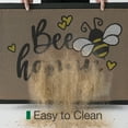 thumbnail image 5 of FRABE Outside Welcome Door Mat 32x48, Non Slip Durable Rubber Entrance Doormat, Low Profile Easy Clean Mats for Front Back Door Entryway Porch Garage, Bee Happy, 5 of 10
