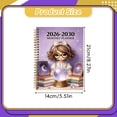 thumbnail image 3 of 2026-2030 Monthly Planner, Spiral Bound Agenda Book, Reading Themed Cover Calendar Notebook, Monthly Tab Organizer, Long Term Goal Tracking Journal, 5 Year Planner for Daily Schedule Planning, 3 of 7