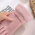 thumbnail image 5 of Luxalzxs Womens Winter Warm Touchscreen Gloves Windproof Thermal Soft Fleece Lined Elastic Cuff Texting Gloves, 5 of 5