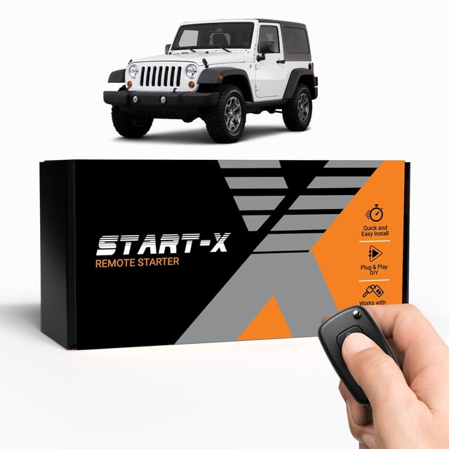Remote Starter Kit Start-X for Jeep Wrangler JK (07-18)