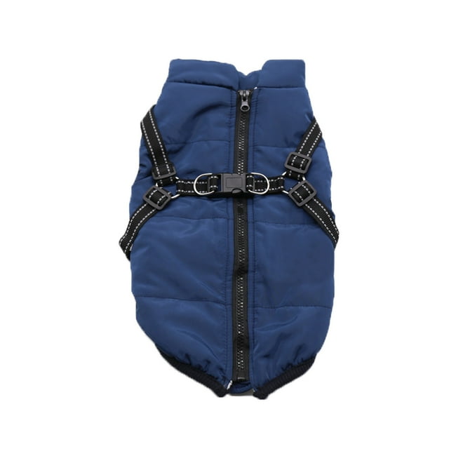 Binwennn Winter Coat Furry Dog Jacket Furryking Dog Coat Furryking Winter Jacket For Dogs With Harness Reflective Warm Dog Jacket For Small Medium Large Pet Clothes for Large Dogs Girl Pet Clothes for