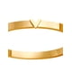 thumbnail image 3 of Brazalete de oro laminado de V, 3 of 7