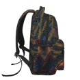 thumbnail image 3 of Fotbe Garden Meditating Weasel Mochila Casual con Estampado para Escuela, Viajes y Actividades al Aire Libre - Duradera, Ligera y Cómoda, 3 of 5