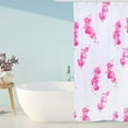 thumbnail image 2 of Household Wintersweet Pattern Polyester Waterproof Shower Curtain Bath Curtain Decoration180x180cm, 2 of 8