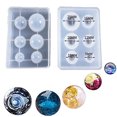 thumbnail image 1 of Coofit Jewelry Casting Mold Creative 6 Grids Ball Shape DIY Jewelry Mold Silicone Mold, 1 of 8