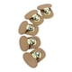 thumbnail image 2 of 5 cierres de cuero con orificios de metal, cierres de cuero genuino para bolsos, maletas, color marrón amarillento, 2 of 8