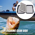 thumbnail image 2 of Portable Double-Sided Fishing Tackle Box Double-Layer Bait Hook Case (35B), 2 of 9