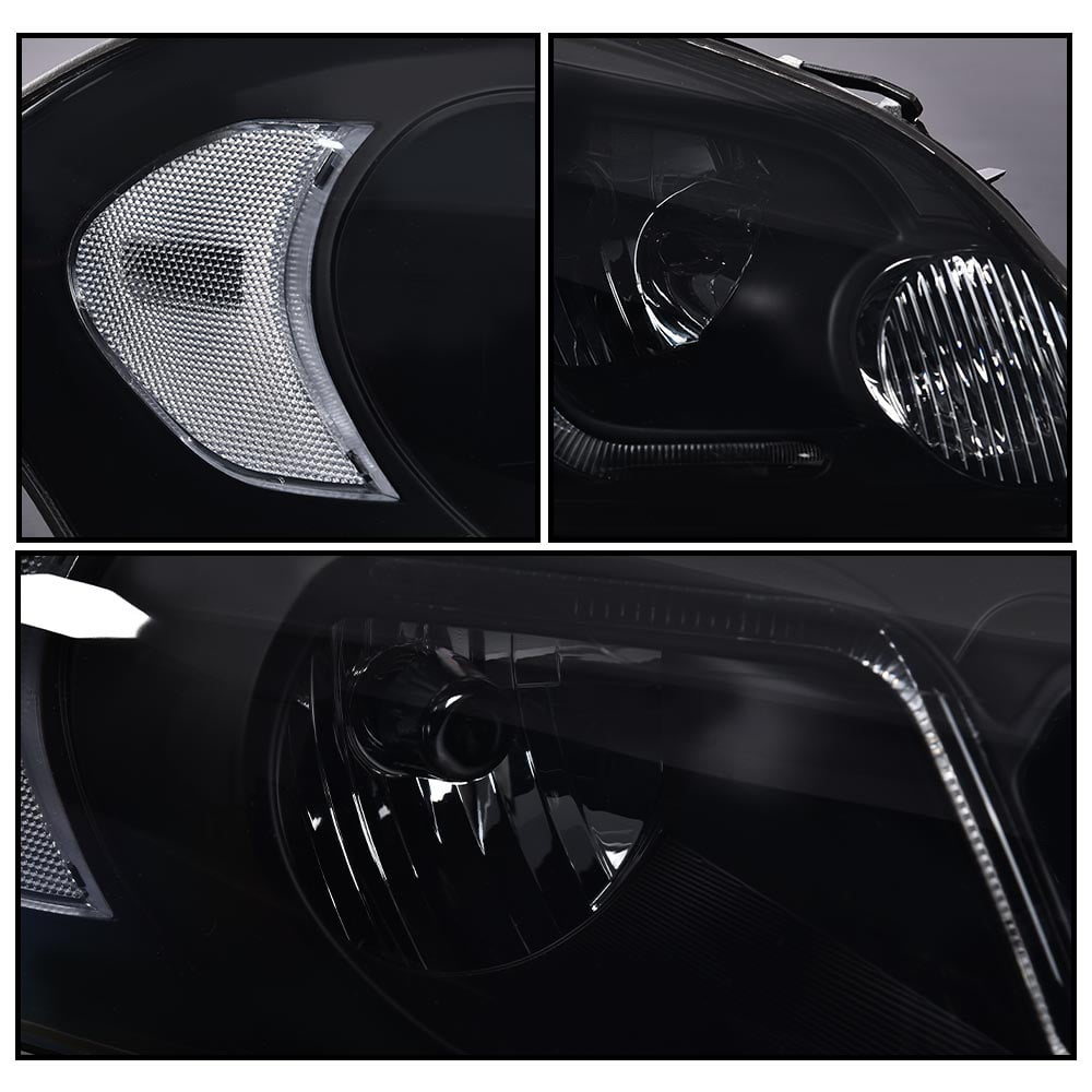 LED DRL Headlights Headlamps Fit for 2006-2013 Chevy Impala/2014-2016 Chevy Impala Limited/2006-2007Chevy Monte Carlo