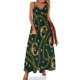 thumbnail image 1 of Vestido largo bohemio con cadenas doradas y estampado de joyas, estilo vintage, moda urbana, tirantes personalizados, talla grande, 1 of 7