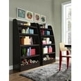 thumbnail image 3 of Ameriwood Home Mia Kids' 4-Shelf Bookcase, Espresso, 3 of 11