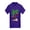 Purple, variant on CafePress - Tropical Christmas Kids Dark T Shirt - Dark T-Shirt Kids XS-XL