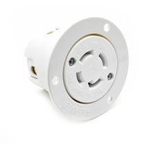 Superior Electric YGF044F Twist Lock Receptacle Flange 3-Pole 4-Wire 30A 250V NEMA L15-30R