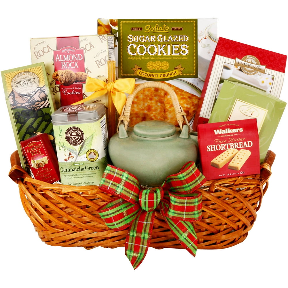 Alder Creek Snowtime Tea Sampler Gift Basket