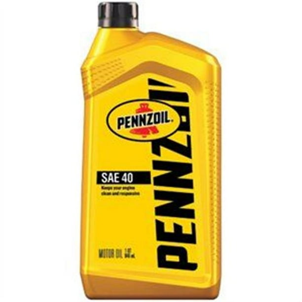Pennzoil & Quaker State 254879 1 qt. 40 watt Pennzoil Motor Oil, Pack