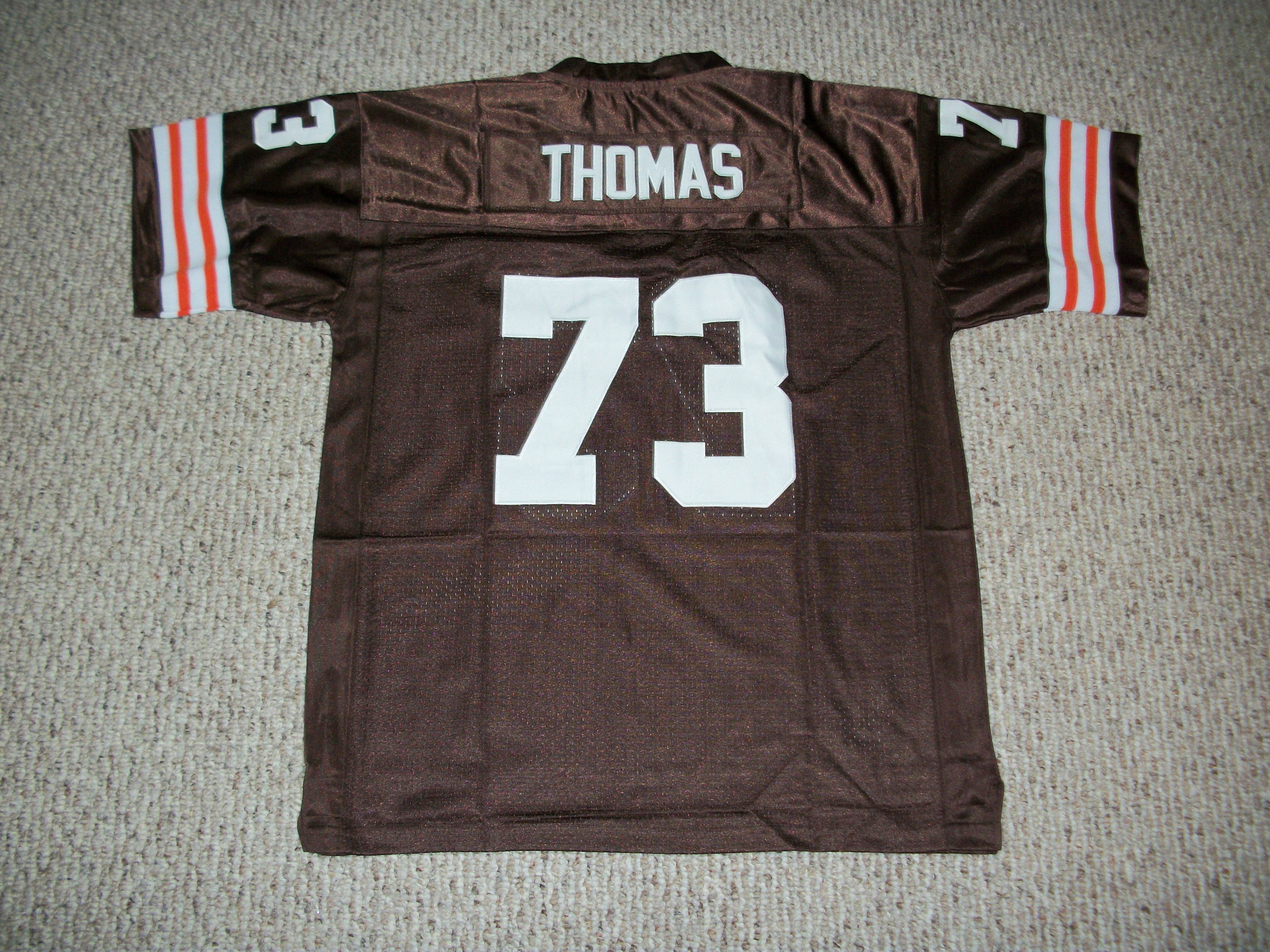 Limited Women's Joe Thomas Pink Jersey - #73 Football Cleveland Browns Rush  Fashion Size S