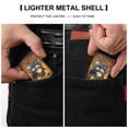 thumbnail image 3 of Más allá del jardín-theme Copper Metal Lighter Shell, Premium Replacement Refillable Lighter Case with Durable Metal Construction, Compatible with Zippo and Most Standard Lighter Models, 3 of 6