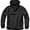 Black, variant on Adult Male Light Windbreaker Quarter Zip Pullover, Color: Camel, Size: S