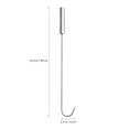ITSELFER Stainless Steel Meat Hook Cooking Roasted Barbecue Pin for