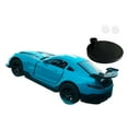 thumbnail image 4 of Modelo de coche de derrape, juguete para decoración de salpicadero, regalo de cumpleaños 1/64, vehículo dinámico Azul Verde, 4 of 9