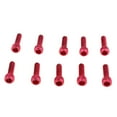 thumbnail image 4 of 2x 10 Piezas M6x20MM Aleación de Llave Hexagonal Perno Tornillo Cabeza Tornillos Roja Yotijar Tornillo de cabeza hueca M8, 4 of 10