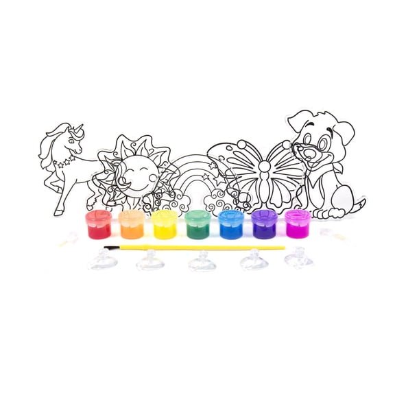 Color Zone Create Your Own Window Art, 12 Pack