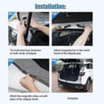 thumbnail image 3 of Car Tailgate Mosquito Net,sunshade Screen Magnetic Mount Anti-flying Net For Camping Self-drive, 3 of 5