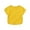 Yellow, variant on Shadoumai Toddler Girl Shirts 5t Letter Graphic Printed Boat Neck Shirt Short Sleeve T Shirts Comfy Pullover Tops Shirts for Kids