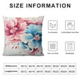 thumbnail image 5 of ARISTURING Abstract Floral Satin Pillowcase for Hair and Skin, Pillowcase with Envelope Closure, Queen Size Romantic Floral Pillow Cover for Sofa Bedroom New Year Valentines Decor, 5 of 5