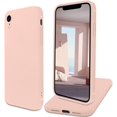 thumbnail image 1 of Designed for iPhone XR Case Slim Matte Silicone Shockproof Full Body Protective Phone Case Cover 6.1 inch (Pink), 1 of 5
