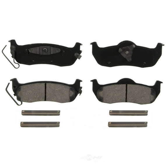 Disc Brake Pad Set Fits select: 2004-2015 NISSAN TITAN, 2017 NISSAN ARMADA