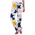 thumbnail image 2 of Vetsdori Womens Plus Size Pajamas Pants Printed Casual Sleepwear PJS, Elastic Waist Lightweight Sleep Pants for Women Soft, 2 of 7