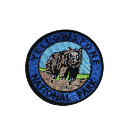Yellowstone National Park Iron On Travel Patch