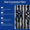 thumbnail image 5 of Weatherproof Rust Converter Paint for Metal, 2PCS Rust Converter and Metal Primer, Rust Removal Converter Metallic Paint, Rust Conversion Paint Agent [300g/Brush]*2-Red, 5 of 9