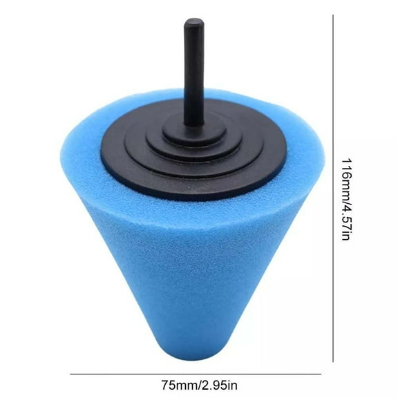 Auto Wheel Cone Polishing Sponge Electric Drill Car Polisher Buffer Pad