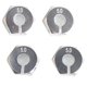 thumbnail image 4 of Buje hexagonal y adaptadores de rueda RC 12mm piezas de actualización ruedas hexagonales acoplador base 5.0 de espesor para hsp rc parts plata Plata Magideal Buje hexagonal y adaptadores de rueda RC, 4 of 6