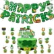 thumbnail image 3 of Yuarrent Decoración St. Patrick's Day Garland Banner Photo Props Banderín Regalos de vacaciones Adornos colgantes para el hogar Árbol de interior y Kits de decoración para fiestas Pastel Insertar Yuarrent HA012639-02, 3 of 6