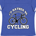 thumbnail image 4 of Inktastic I'd Rather Be Cycling Boys or Girls Toddler T-Shirt, 4 of 5