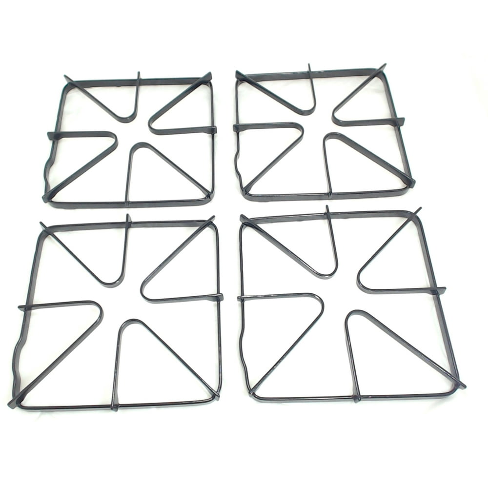 Gas Stove Top Burner Grate 4 Pack for General Electric AP2622735