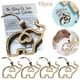 thumbnail image 4 of Sisterhood Elephant Ornamant Ornament Amistad Ornamento Elefante Con Tarjeta Historia para Mujeres Tribu, 4 of 9