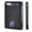 B, variant on Men's Slim Leather Bifold Wallet with Money Clip & Credit Card Slots - Front Pocket Design.(Black)