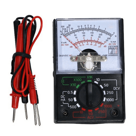 New Arrivals Mini Analog Multimeter Tool 1000V Voltmeter 500mA Ammeter 1K Resistance Meter Handheld Pointer Voltage