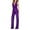 Purple, variant on lulshou Jumpsuits for Women, Women Sequin Color Short-sleeved Casual Jumpsuit Women's Jumpsuits, Rompers & Overalls, Beige XL