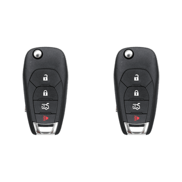 Replacement Flip Key Fob for 2017 Chevrolet Cruze FCC LXP-T004 LXPT004 Part Number 13514135 13513842 13514111 Pack of 2